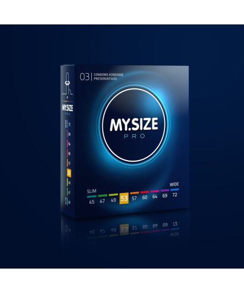 Презервативи - My.Size Pro 53, 3 шт.