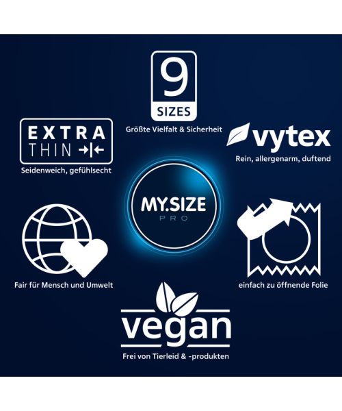 Презервативи - My.Size Pro 53, 3 шт.