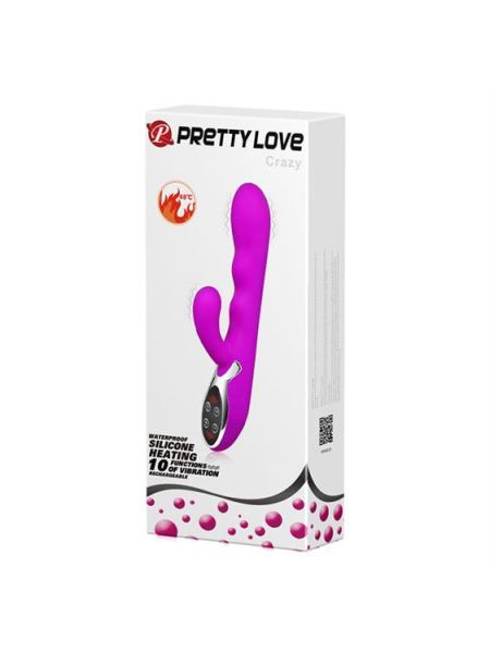 Вібратор - Pretty Love Crazy Vibrator Purple