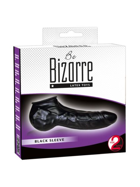 Насадка на член - Be Bizarre Black Sleeve