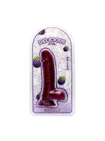 Фалоімітатор з ароматом ожини - Toyz4lovers Delicious Dildo Berries, 18 см