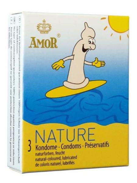 Презервативи - Amor Nature, 3 шт.