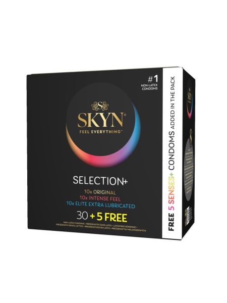 Презервативи - Skyn Selection+, 35 шт. Презервативи - Skyn Selection+, 35 шт.