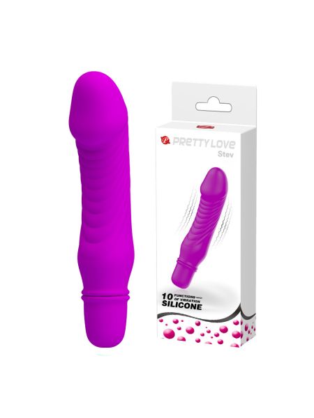 Вібратор - Pretty Love Stev Vibrator Purple