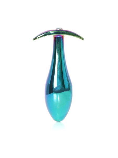 Анальна пробка - Jewellery Multicolour Plug Clear L