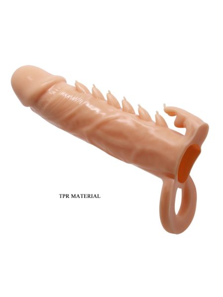 Насадка на член - Pretty Love Emmitt Penis Sleeve Flesh