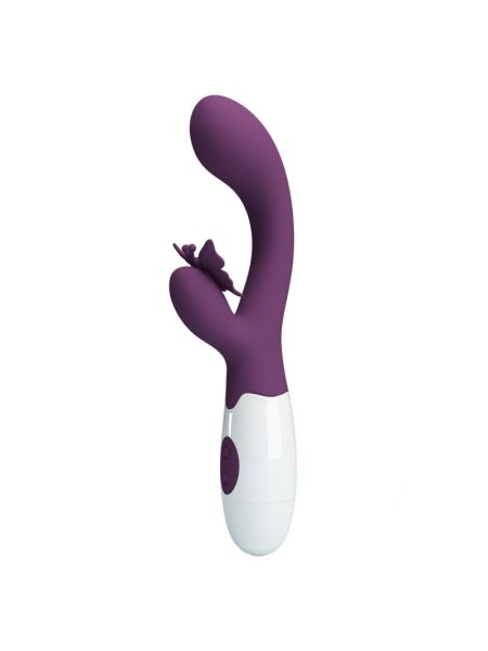 Вібратор - Pretty Love Butterfly Kiss Vibrator Dark Purple
