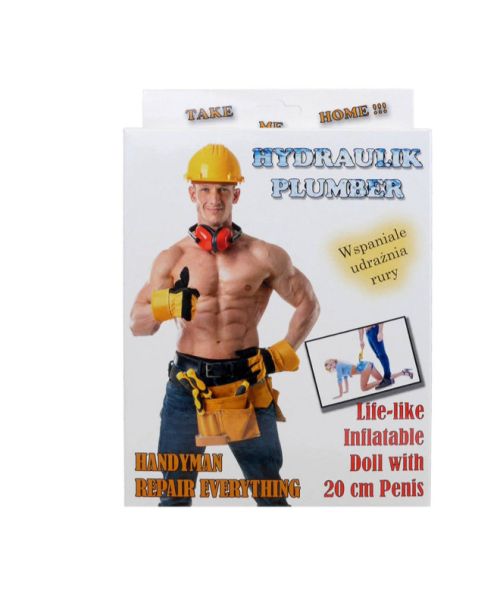 Надувна секс лялька - Plumber Male Doll (пошкоджена упаковка)
