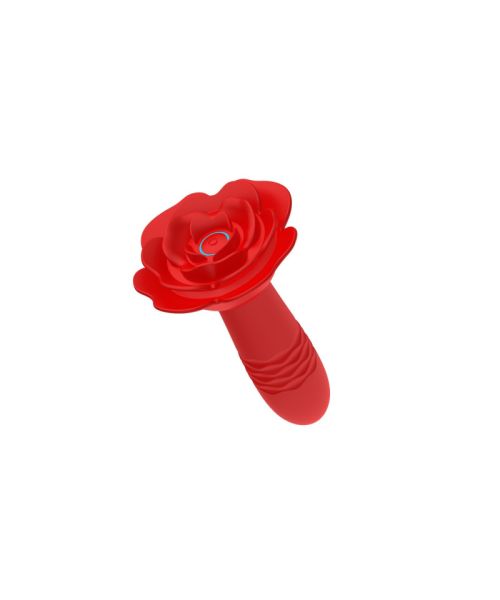Анальна пробка - Rose Thrusting Anal Plug