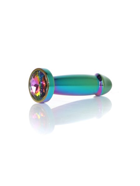 Анальна пробка - Jewellery Multicolour Penis Plug Clear S
