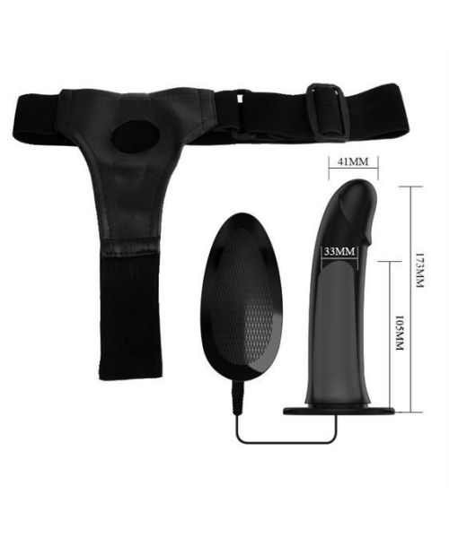 Страпон - Pretty Love Vito 6.8" Vibrating Strap On