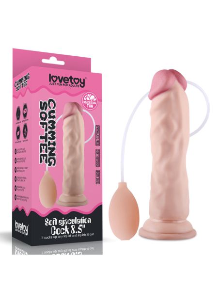Фалоімітатор - Soft Ejaculation Cock 8.5"
