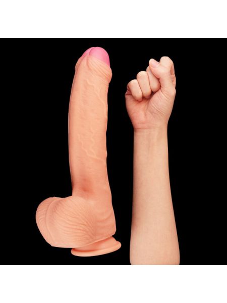 Фалоімітатор - Dual-Layered Silicone Cock 11" Flesh