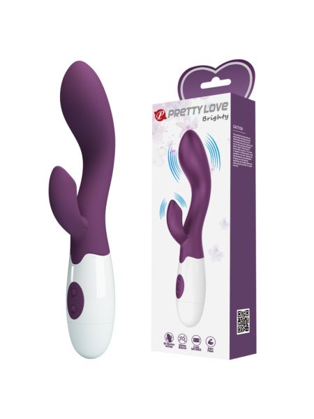 Вібратор - Pretty Love Brighty Vibrator Dark Purple