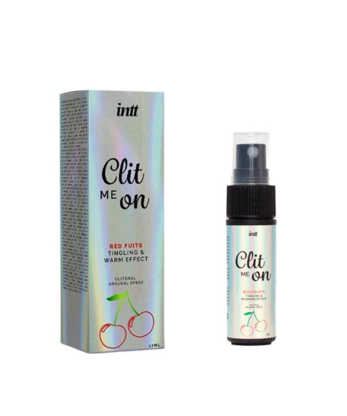 Збуджуючий спрей для клітора - Intt Clit Me On Red Fruits Tingling and Warming Effect, 12 мл