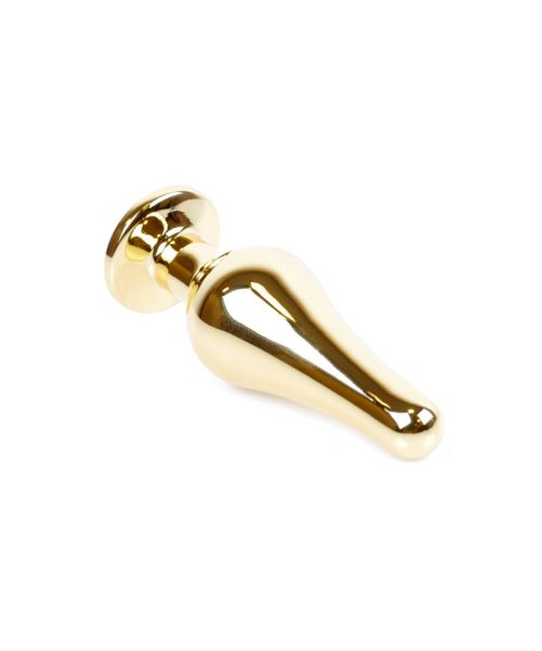 Анальна пробка - Jewellery Gold Long Plug Dark Blue