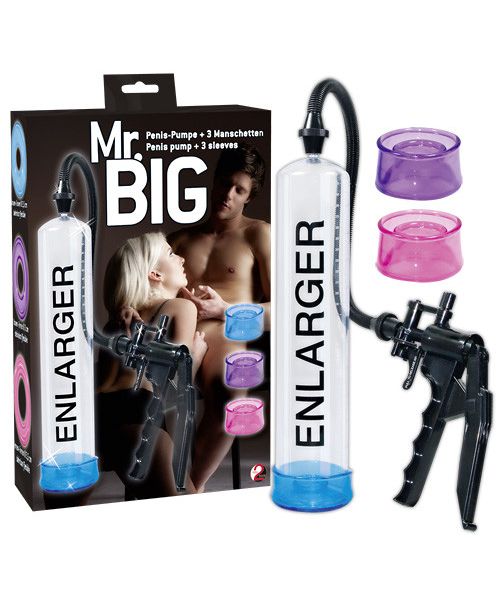 Чоловіча помпа - Mr. Big 3 Sleeve System Pump