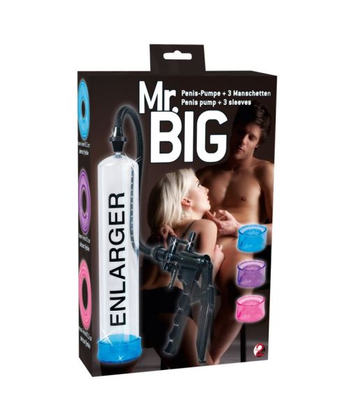 Чоловіча помпа - Mr. Big 3 Sleeve System Pump
