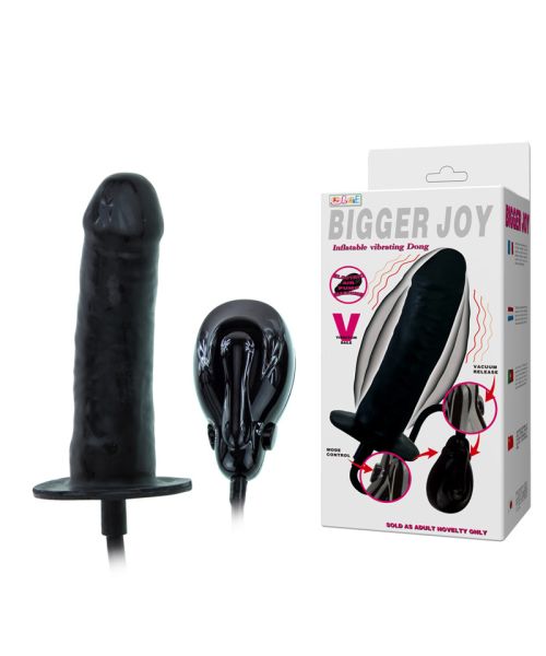 Фалоімітатор - Bigger Joy Inflateable Vibrating Dong