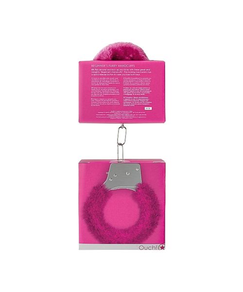 Наручники - Ouch! Beginner's Handcuffs Furry Pink