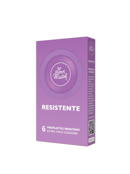 Презервативи - Resistente (Strong), 6 шт.