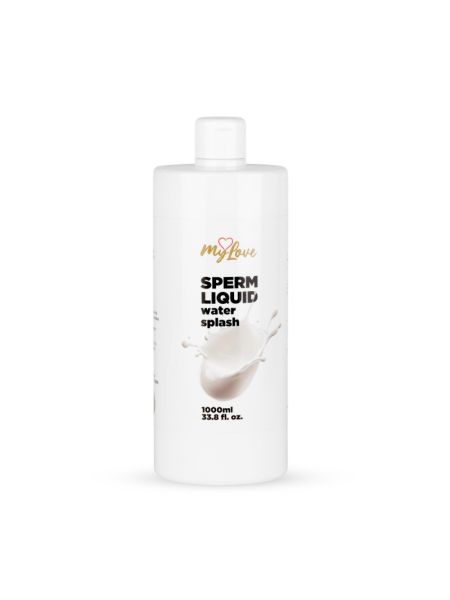 Лубрикант - MyLove Sperm Liquid Water Splash, 1000 мл