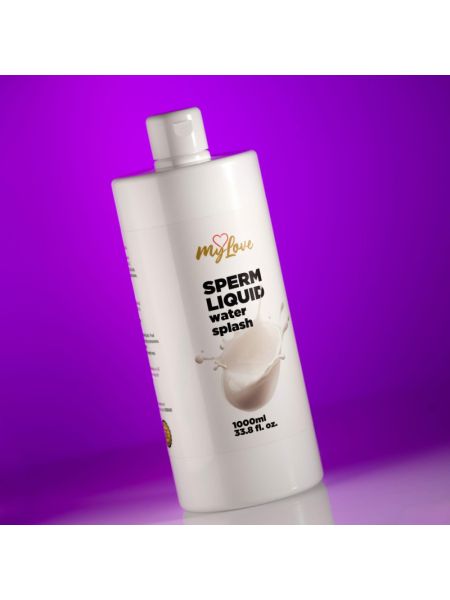 Лубрикант - MyLove Sperm Liquid Water Splash, 1000 мл