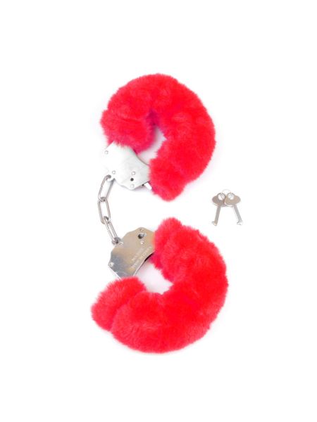 Наручники - Fetish Boss Series Furry Cuffs Red