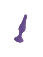 Анальна пробка - Silicone Purple Plug S