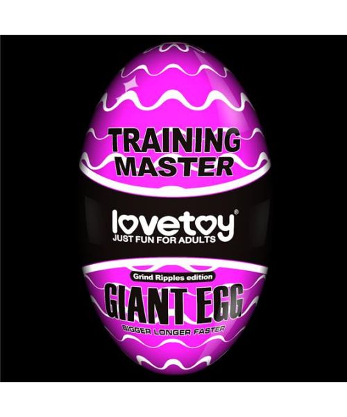 Мастурбатор - Traning Master Giant Egg Masturbator Purple
