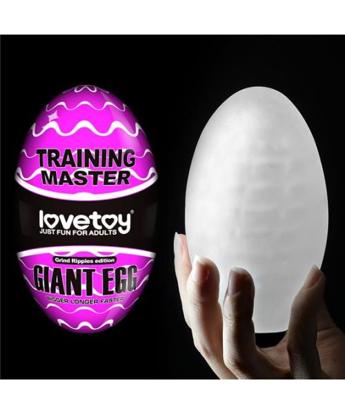 Мастурбатор - Traning Master Giant Egg Masturbator Purple