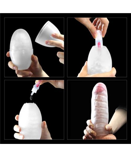 Мастурбатор - Traning Master Giant Egg Masturbator Purple