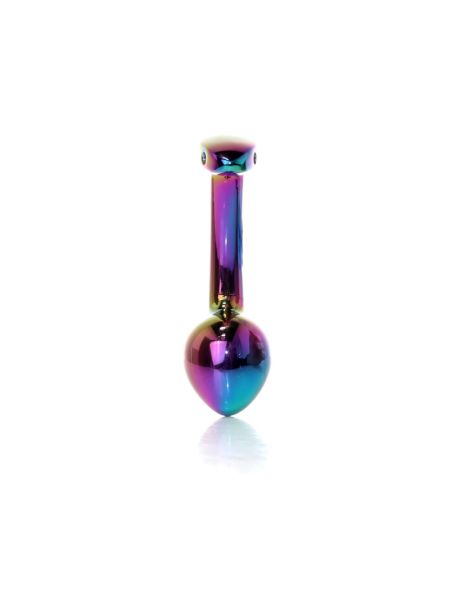 Анальна пробка - Jewellery Multicolour Curved Plug M