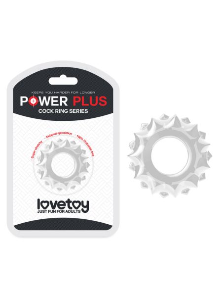 Ерекційне кільце - Power Plus Cockring 1 Clear