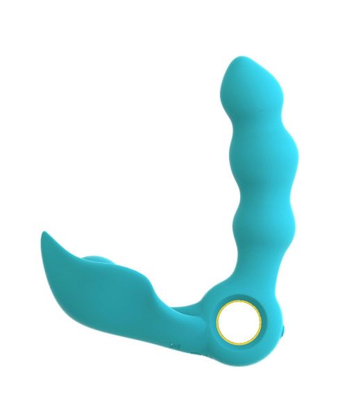 Масажер простати - Angelo Male Prostate Triple Stimulation Blue