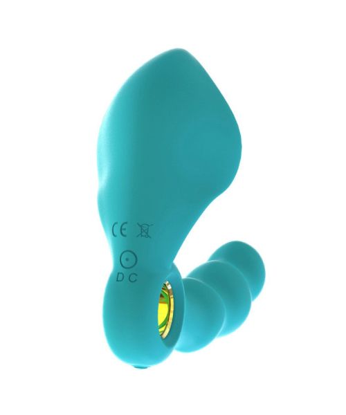 Масажер простати - Angelo Male Prostate Triple Stimulation Blue