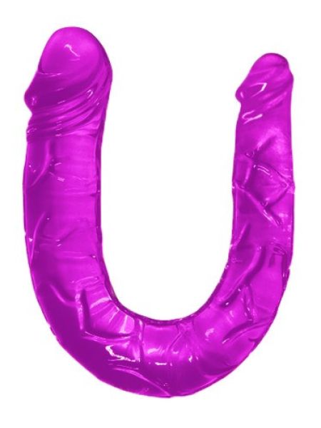 Двосторонній фалоімітатор - Double Dong Purple, 29,8 см
