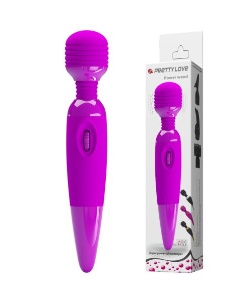 Вібромасажер - Pretty Love Power Wand Purple