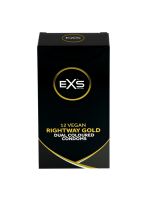 Презервативи - EXS Rightway Gold Condoms, 12 шт.