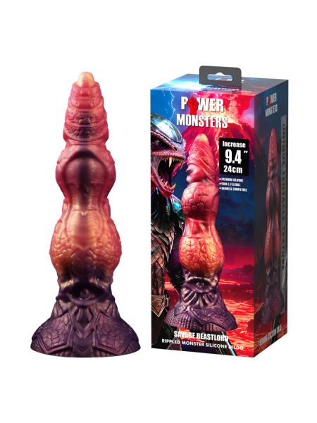 Фентезійний фалоімітатор - Power Monsters Savage Beastlord, 24 см