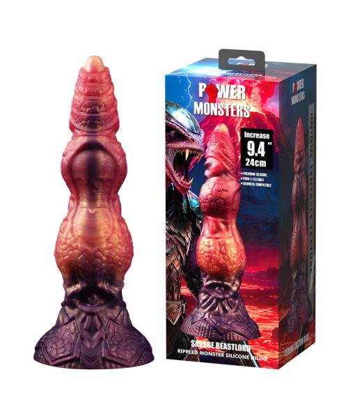 Фентезійний фалоімітатор - Power Monsters Savage Beastlord, 24 см