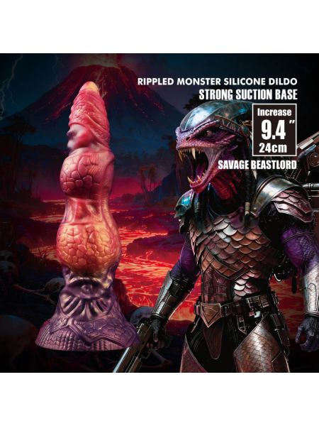 Фентезійний фалоімітатор - Power Monsters Savage Beastlord, 24 см
