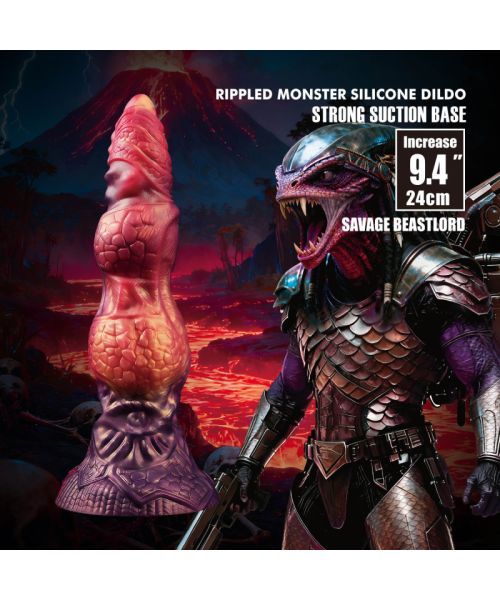 Фентезійний фалоімітатор - Power Monsters Savage Beastlord, 24 см