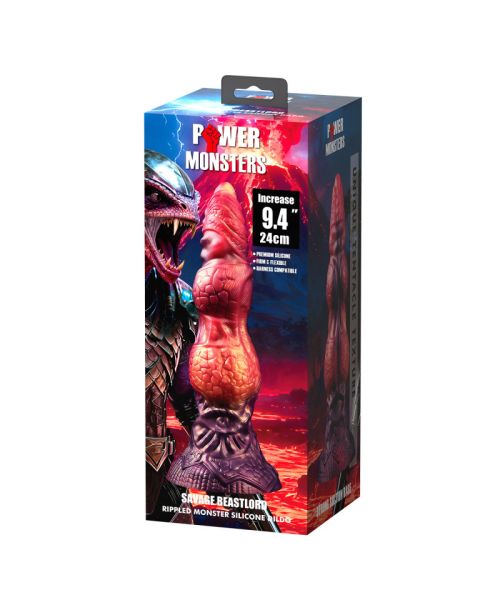 Фентезійний фалоімітатор - Power Monsters Savage Beastlord, 24 см