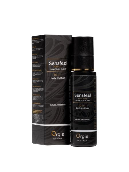 Спрей - Orgie Sensfeel Seduction Elixir 10 in 1 For Man, 100 мл (01.2027)
