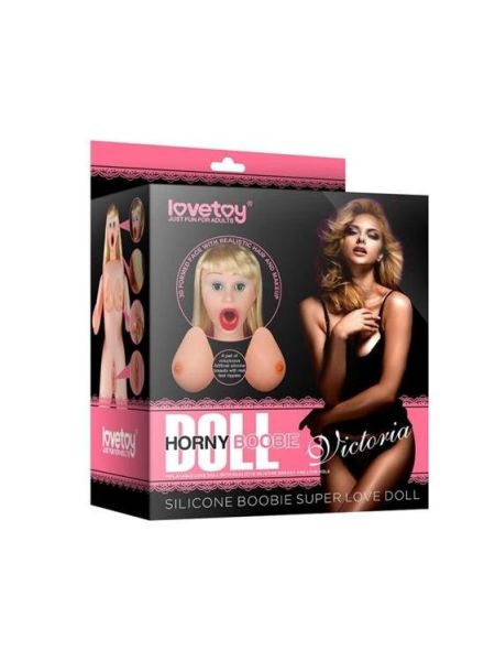 Надувна секс лялька - Silicone Boobie Super Love Doll