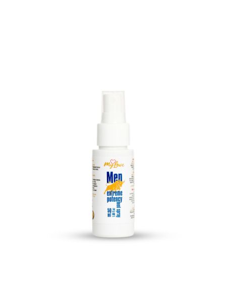 Інтимний спрей-лубрикант для чоловіків - MyLove Man Extreme Potency Med Spray, 50 мл