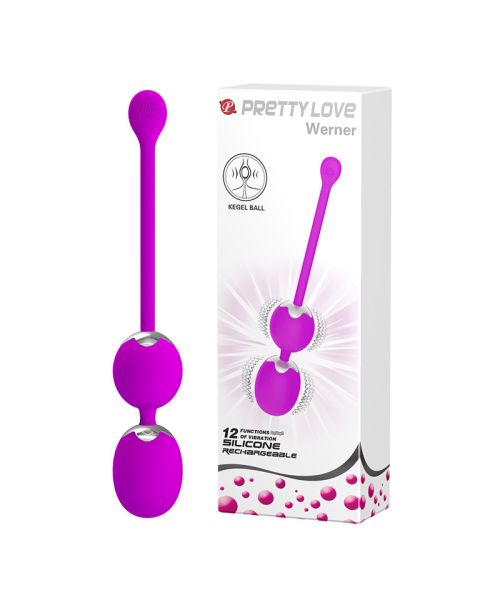 Віброкульки - Pretty Love Werner Kegel Ball Purple