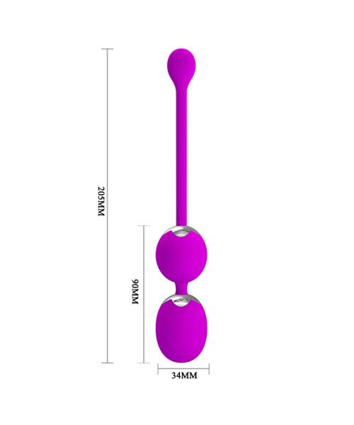 Віброкульки - Pretty Love Werner Kegel Ball Purple