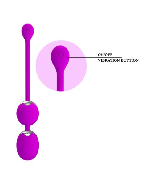 Віброкульки - Pretty Love Werner Kegel Ball Purple